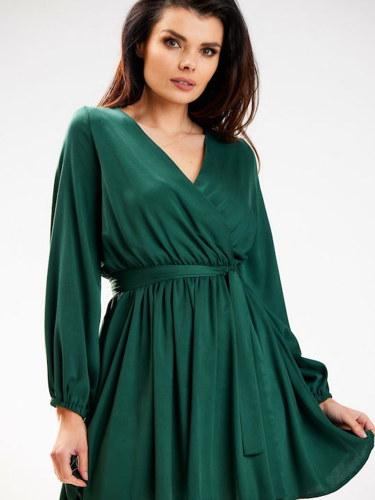 Awama Mini Rochie Verde