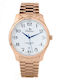 Bellevue Women's Watch with Pink Gold Metal Bracelet
