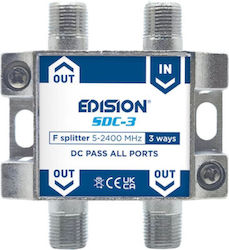 Edision Dispozitiv Splitter F 3 Căi