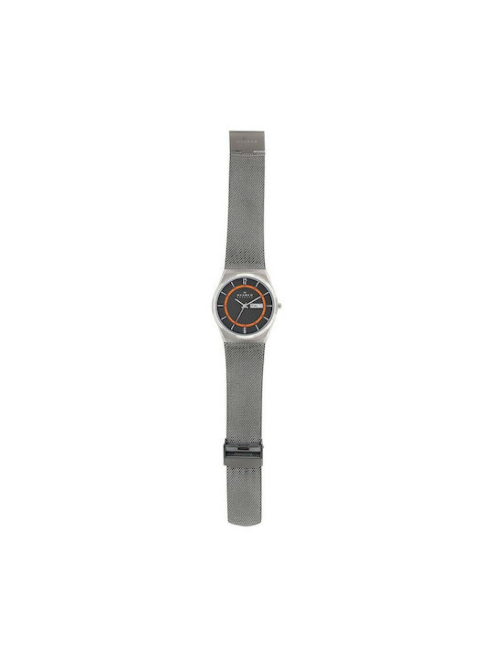 Bellevue Uhr mit Gray Metallarmband