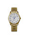 Bellevue Watch with Gold Metal Bracelet