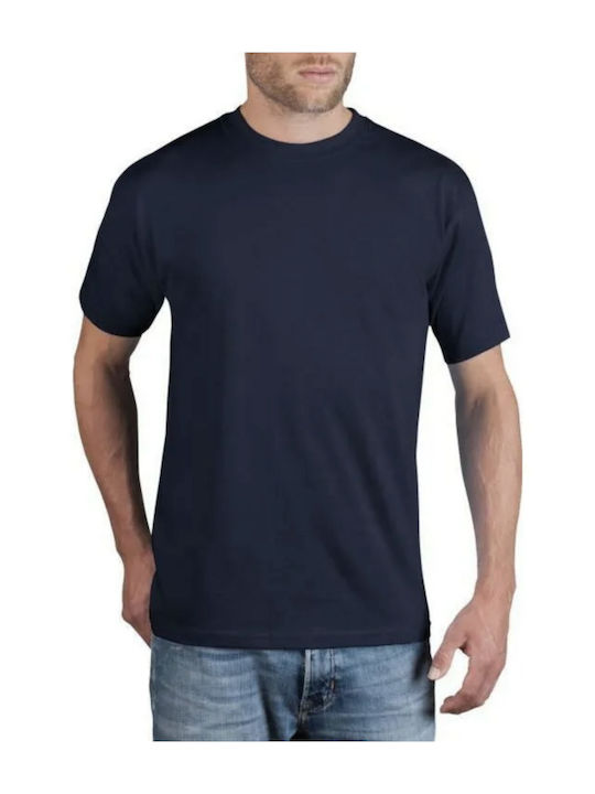 B&C Men's Short Sleeve Promotional T-Shirt Blue