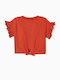 Zippy Kids Blouse Short Sleeve red