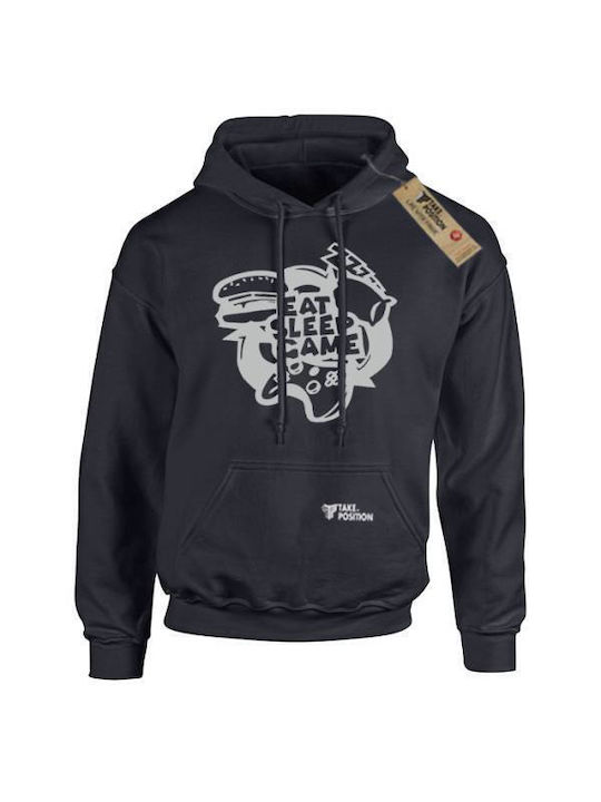 Takeposition H-cool Eat Hoodie Black