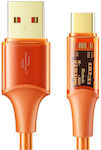 Mcdodo USB 2.0 Cable USB-C male - USB-C 100W Πορτοκαλί 1.8m (CA-3150)