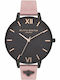 Olivia Burton Women's Watch with Pink Leather Strap