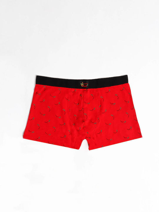 Admas Men's Boxer Red