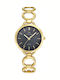 Gocomma Women's Watch with Gold Metal Bracelet