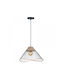 Inlight Pendant Light Black Grid with Socket E27 48x48cm