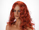 Carnival Wig Κυματιστές Orange
