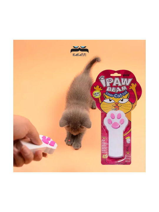 Bildungs Katzenspielzeug Laser Weiß