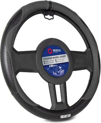 Sparco Car Steering Wheel Cover Black