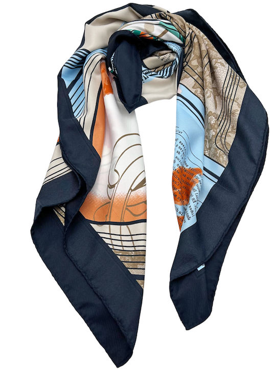 Savil Women's Mătase Scarf Multicolor