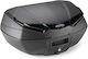 Kappa Moto Monolock Motorcycle Top Case 49lt Black