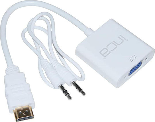 Inca IHTVJ-7TB Μετατροπέας HDMI male σε USB-A / VGA female