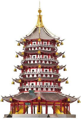 Piececool Παιχνίδι Κατασκευών Μεταλλικό Leifeng Pagoda