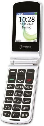Olympia Style Duo 4G Dual-SIM Handy mit Tasten Schwarz