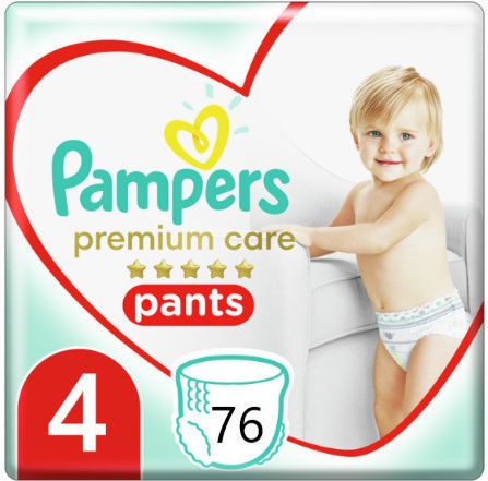 Pampers Diaper Pants No. 4 for 9-15 kgkg 76pcs