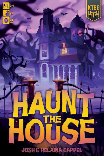 Board Game Haunt The House for 2-5 Players 8+ Years Old (EN) Kids Table BG