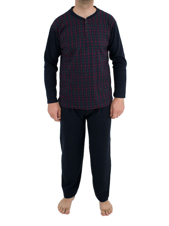 Rimoli Men's Winter Pajamas Set BLUE