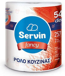Servin Кухненска хартия Ролка 2 Листа (450гр/Ролка)