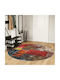 vidaXL Rug Round Colorful