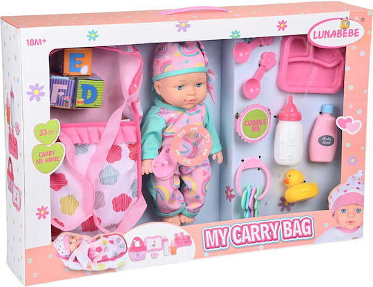 Martin Toys Σετ με Μωρό Κούκλα για 3+ Ετών 31 εκ.