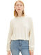 Damen Bluse Langärmelig mit Kapuze 10348/GARDENIA WHITE