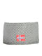 Unisex Headband Πλεκτό σε Γκρι χρώμα