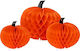 Clementoni Party Decorations Halloween in Orange Colour 2 Pieces