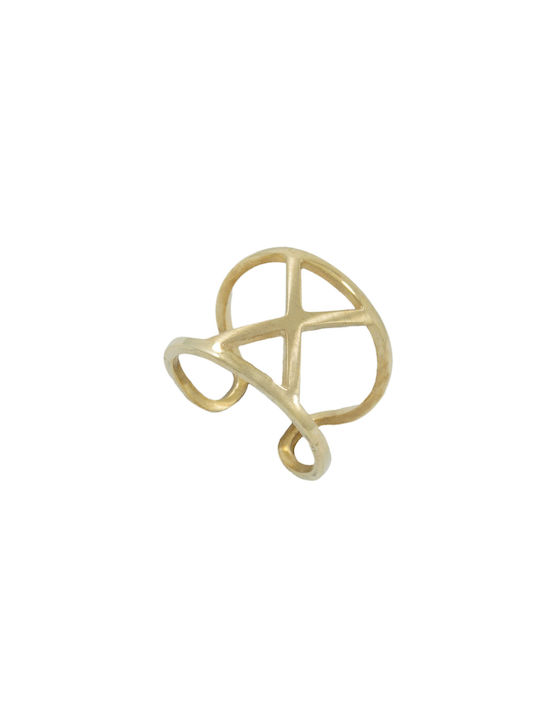 Women's Gold Plated Silver Ring