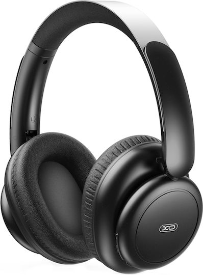 XO BE40 Bluetooth Wireless Over Ear Headphones with 40 hours of Operation Metal Black