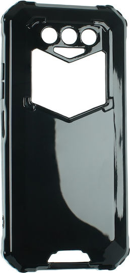 Oukitel Umschlag Rückseite Silikon Schwarz (Oukitel WP26)
