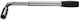Topex Car Wheel Wrench 17 and 19mm