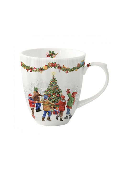 Marva Christmas Mug Porcelain 1pcs