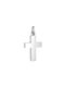 Daskalakis Men's White Gold Cross 14K