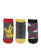 Детски къси чорапи Pokémon dark grey 3 Чифта