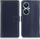 Mad Mask Wallet Δερμάτινο Μπλε (Huawei Nova 11i)