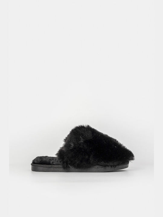 Louizidis Kids Slippers Black