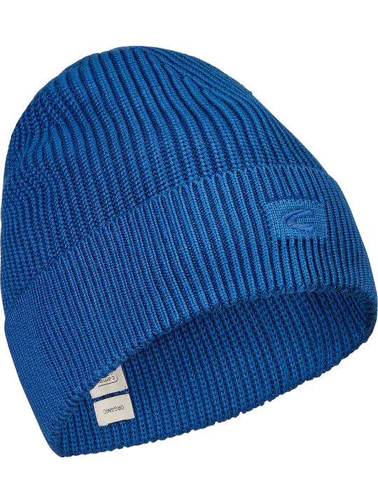 Beanie Unisex Σκούφος Πλεκτός σε Μπλε χρώμα
