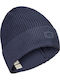 Beanie Unisex Σκούφος Πλεκτός σε Μπλε χρώμα
