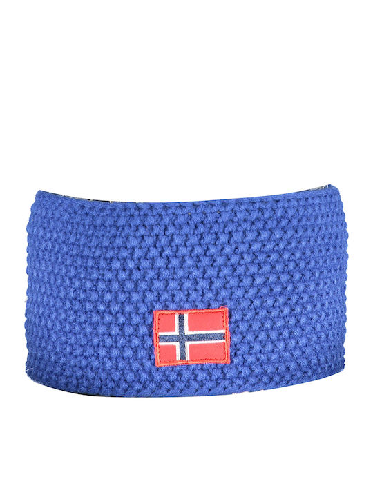 Unisex Headband Knitted in Light Blue color 120207