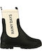 Γυναικείες Γαλότσες Black/Beige