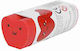 I-Total Eraser for Pencil and Pen 1pcs Red