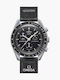 Swatch Moonswatch Mission Ανδρικό Ρολόι Μπαταρίας με Κεραμικό Μπρασελέ Swatch Moonswatch