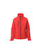 Payper Dublin Arbeitsjacke Softshell mit Fütterung Fleece Rot