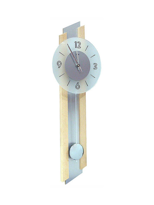 AMS Wall Clock Gray