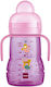 Mam Better Together Educational Sippy Cup Plastic with Handles Purple for 4m+m+ 220ml