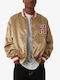 HUF Men's Winter Jacket Beige