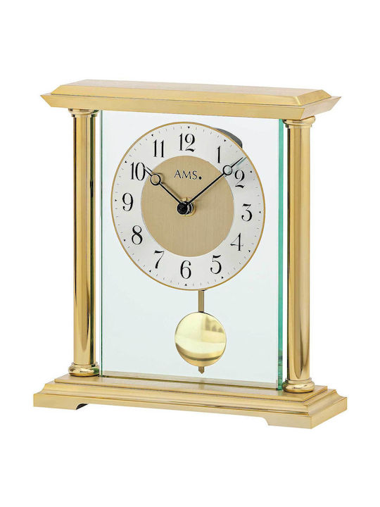 AMS Tabletop Clock Gold